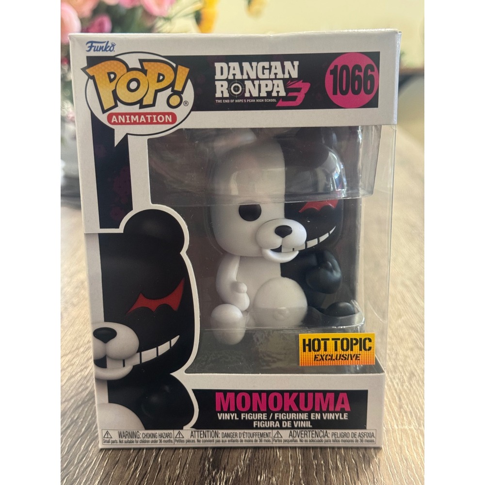 Funko Pop Monokuma 1066 Danganronpa 3 Hot Topic Exclusive Vinyl Figure Anime